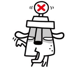 GLOOMY DOG sticker #1963078