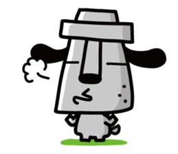 GLOOMY DOG sticker #1963081