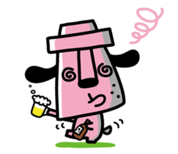 GLOOMY DOG sticker #1963086