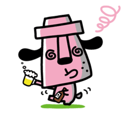 GLOOMY DOG sticker #1963086