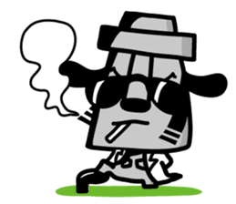 GLOOMY DOG sticker #1963087