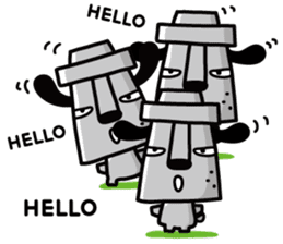 GLOOMY DOG sticker #1963089