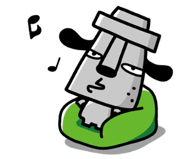 GLOOMY DOG sticker #1963091