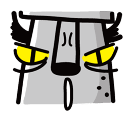 GLOOMY DOG sticker #1963092