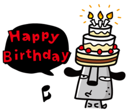 GLOOMY DOG sticker #1963098