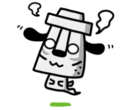 GLOOMY DOG sticker #1963100