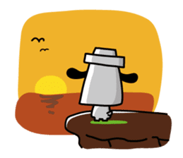 GLOOMY DOG sticker #1963101