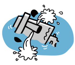 GLOOMY DOG sticker #1963116