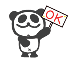 A usual panda sticker #1963134