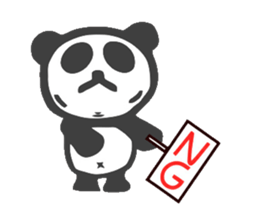 A usual panda sticker #1963135