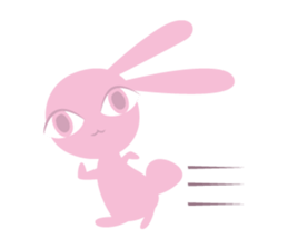 Saory of rabbit sticker #1963935