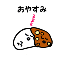 Curry-and-rice sticker #1964395