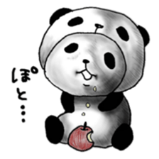 panda in panda 3 sticker #1964877