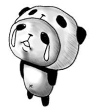 panda in panda 3 sticker #1964879
