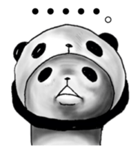 panda in panda 3 sticker #1964881