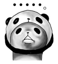 panda in panda 3 sticker #1964881