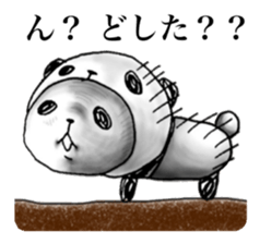 panda in panda 3 sticker #1964884