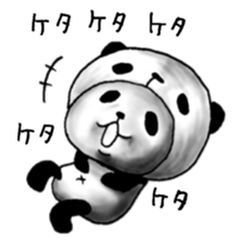 panda in panda 3 sticker #1964886