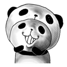 panda in panda 3 sticker #1964889