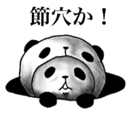 panda in panda 3 sticker #1964899