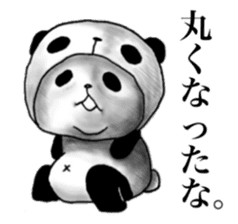 panda in panda 3 sticker #1964913