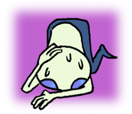 Alien in the neighborhood! sticker #1965213