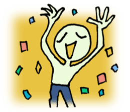 Alien in the neighborhood! sticker #1965224