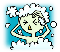 Alien in the neighborhood! sticker #1965225