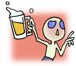 Alien in the neighborhood! sticker #1965228