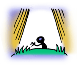 Alien in the neighborhood! sticker #1965235