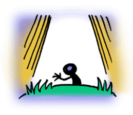 Alien in the neighborhood! sticker #1965235