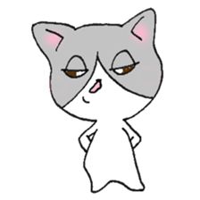 orange and hachiware sticker #1965442