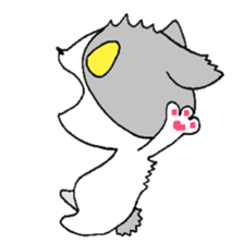 orange and hachiware sticker #1965444