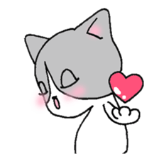 orange and hachiware sticker #1965446