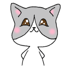 orange and hachiware sticker #1965452