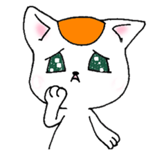 orange and hachiware sticker #1965457