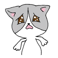 orange and hachiware sticker #1965458