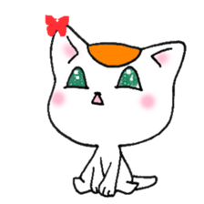 orange and hachiware sticker #1965467