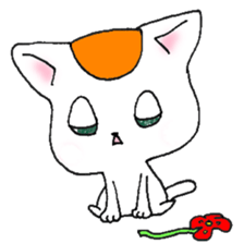 orange and hachiware sticker #1965475