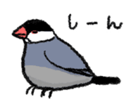 Java sparrow 's Sticker sticker #1965600
