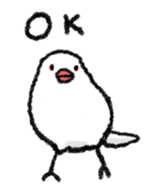 Java sparrow 's Sticker sticker #1965606