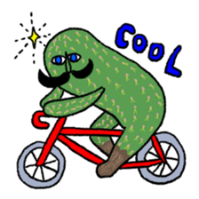 Sticker of strange cactus sticker #1966422