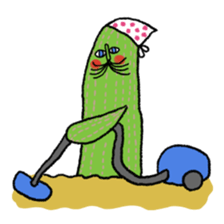 Sticker of strange cactus sticker #1966434