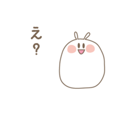 Something like  rabbit sticker #1966847