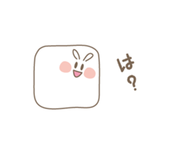 Something like  rabbit sticker #1966862