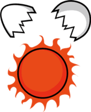 Hot guy(chicken costume)english version sticker #1967222