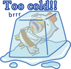 Hot guy(chicken costume)english version sticker #1967227