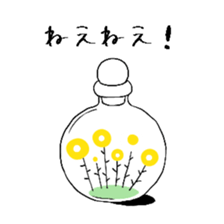 message in a bottle sticker #1967282