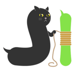 The Balloon Cat-san 2 sticker #1967334