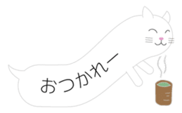 The Balloon Cat-san 2 sticker #1967337